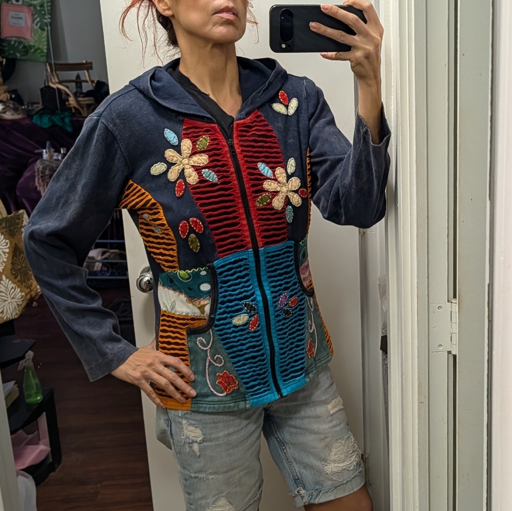 the collection royal Nepal hippie festival Multi hoodie M